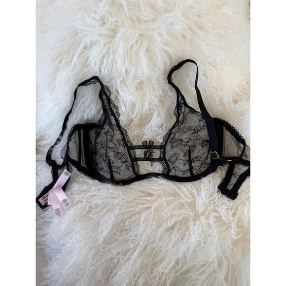 AGENT PROVOCATEUR SUMMER Bra & Thong Lingerie Set 36D/AP 4 - Picture 3 of 13